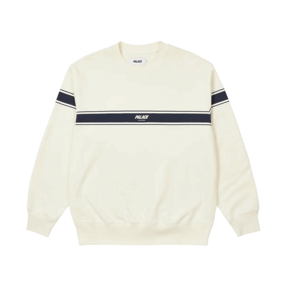 팔라스 런던 트라이 밴드 크루넥 오프 화이트 - 22FW(Palace London Tri Band Crew Off White - 22FW) - 1