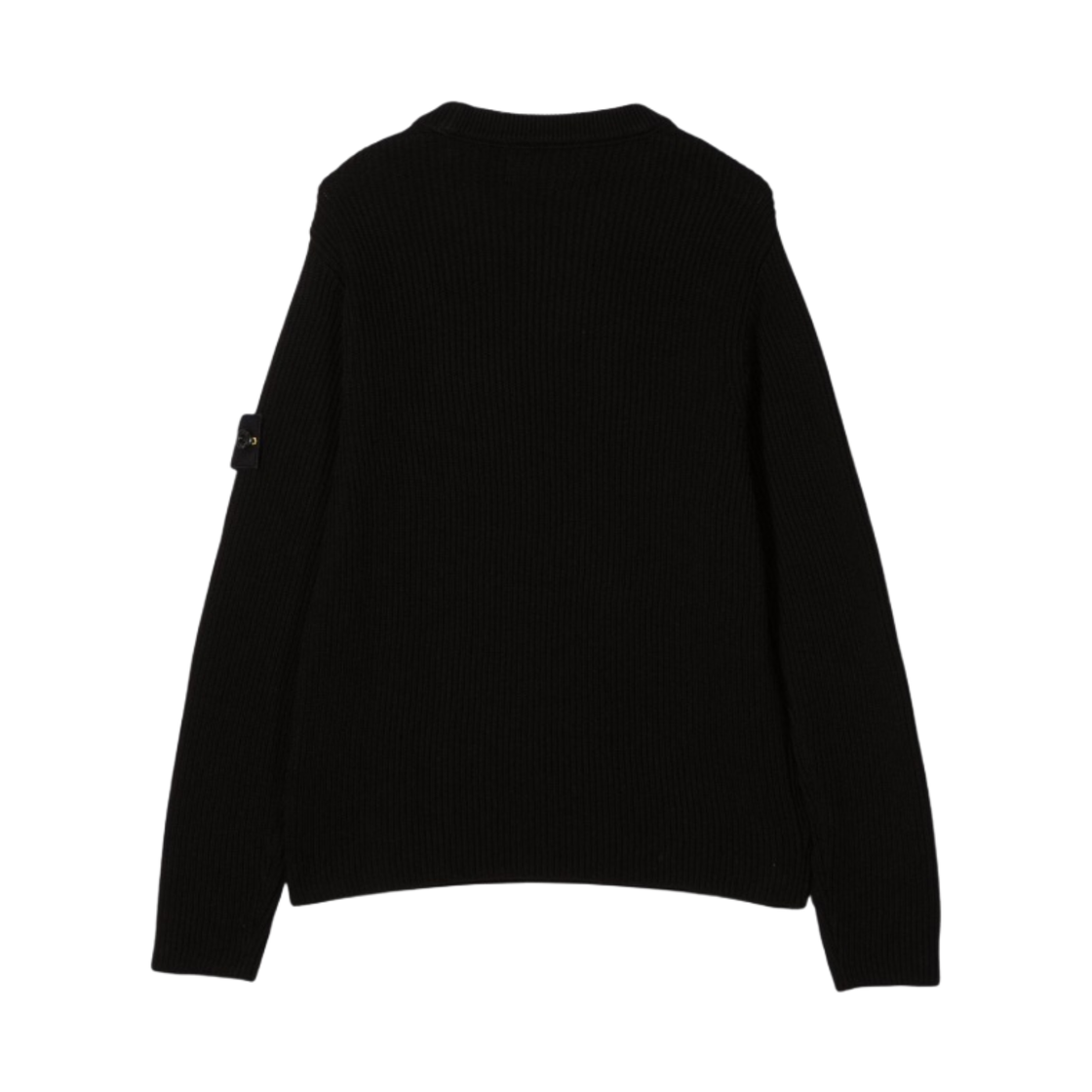 (키즈) 스톤 아일랜드 505A3 램스울 크루넥 니트 블랙 - 22SS((Kids) Stone Island 505A3 Lambswool Crewneck Knit Black - 22SS) - 2