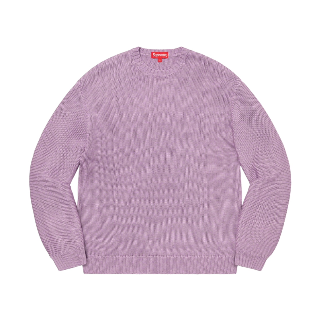 슈프림 백 로고 스웨터 라일락 - 20SS(Supreme Back Logo Sweater Lilac - 20SS) - 2
