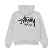 Stussy Stock Paris Hood Ash Heather