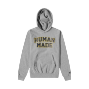 Human Made Pizza Hoodie Gray