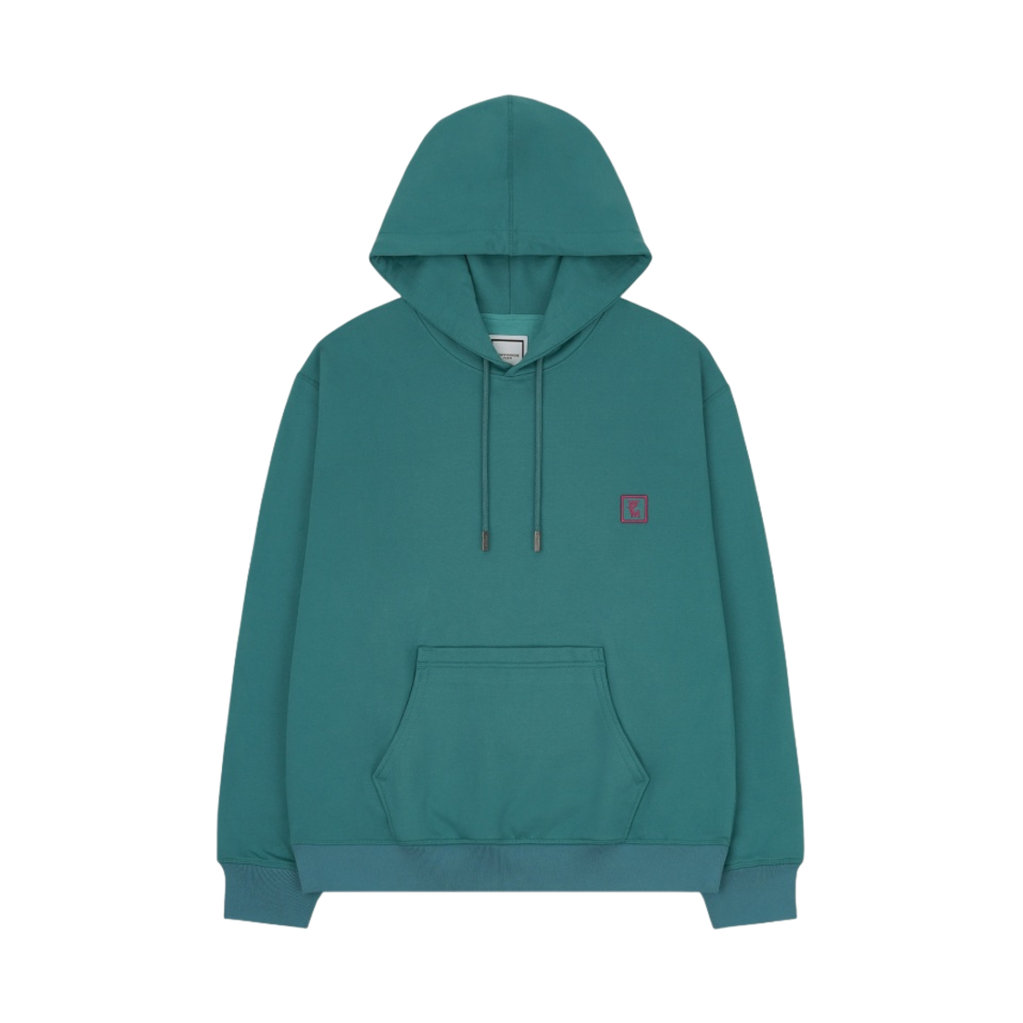 우영미 로고 자수 후드 그린 - 에센스 한정(Wooyoungmi Logo Embroidered Hoodie Green - Ssense Exclusive) - 2