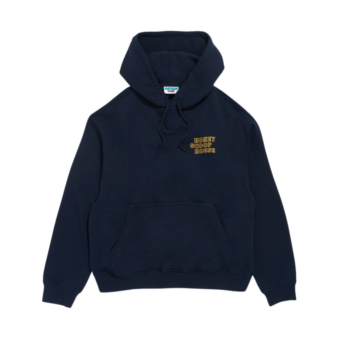 허니스쿱하우스 웨스트 웨이브 후디드 스웨트셔츠 네이비(Honey Scoop House West Wave Hooded Sweatshirt Navy)
