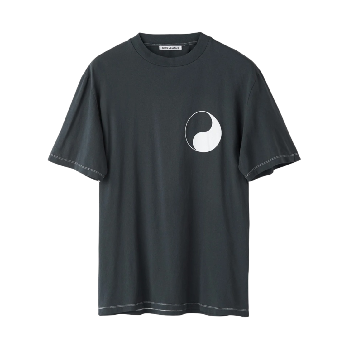 아워레가시 x 도버 스트리트 마켓 LA 박스 티셔츠 블랙(Our Legacy x DSMLA LA Box T-Shirt Black) - 1