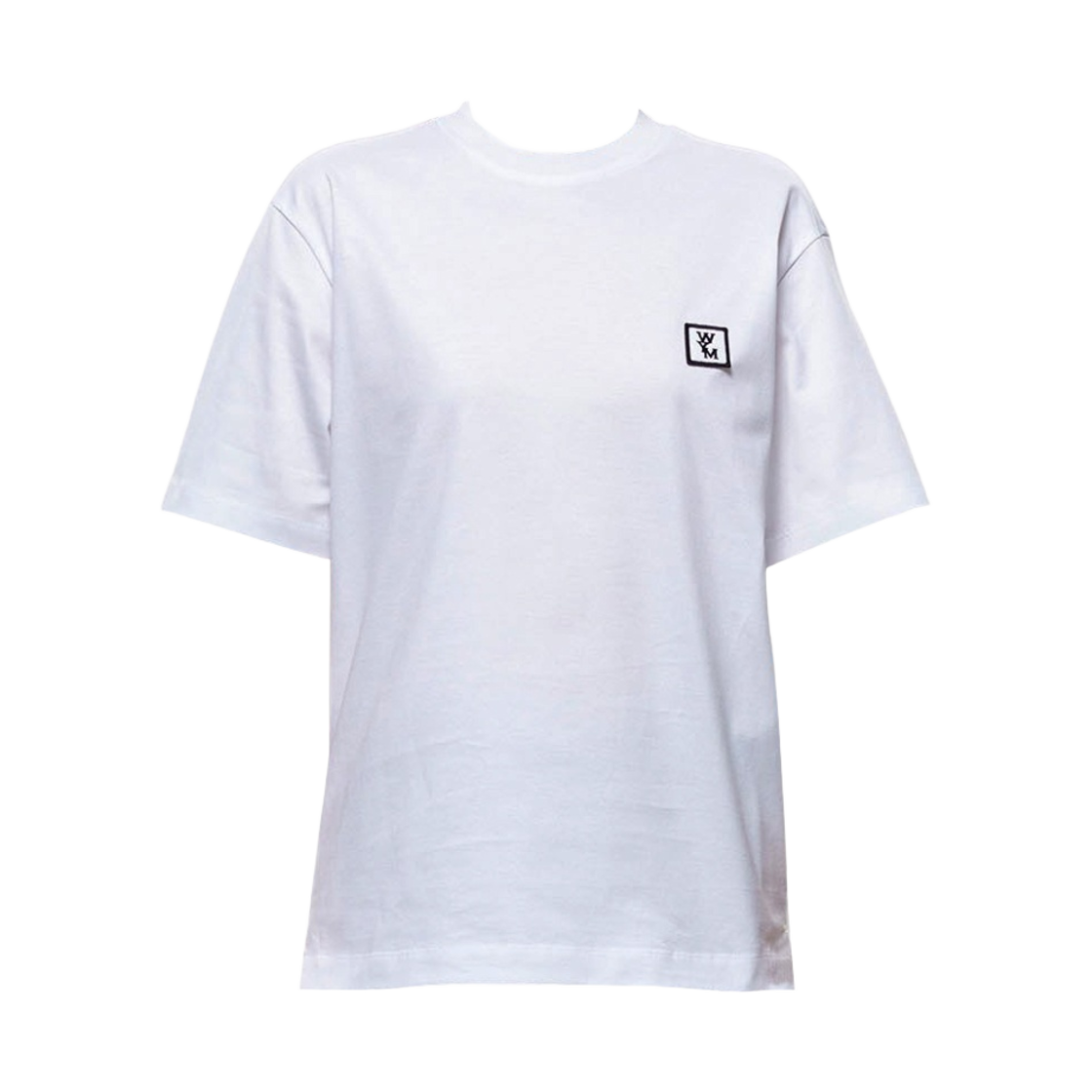 (W) 우영미 코튼 레귤러 핏 백로고 티셔츠 화이트 - 23FW((W) Wooyoungmi Cotton Regular Fit Back Logo T-Shirt White - 23FW) - 2