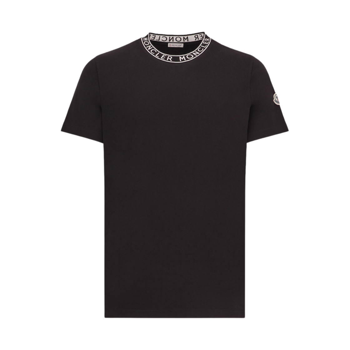 몽클레르 로고 티셔츠 블랙 - 24SS(Moncler Logo T-Shirt Black - 24SS)