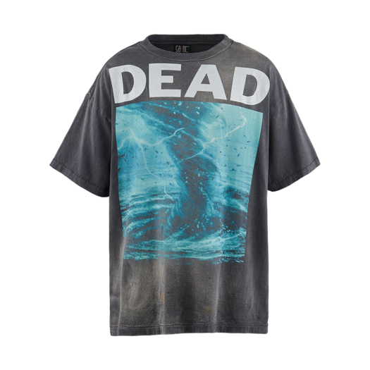 YS8-0000-004 Saint Mxxxxxx Dead S/S T-Shirt Black - 24SS