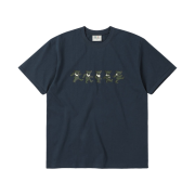 Thisisneverthat x Grateful Dead Dancing Bears T-Shirt Navy