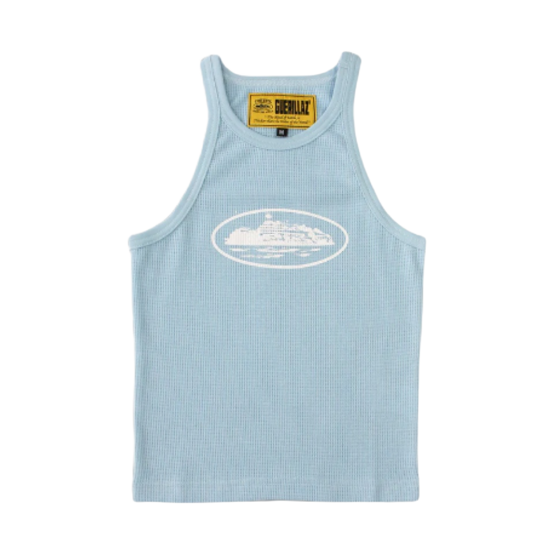 (W) 코르테이즈 알카트라즈 탱크탑 베이비 블루((W) Corteiz Alcatraz Tank Top Baby Blue) - 1