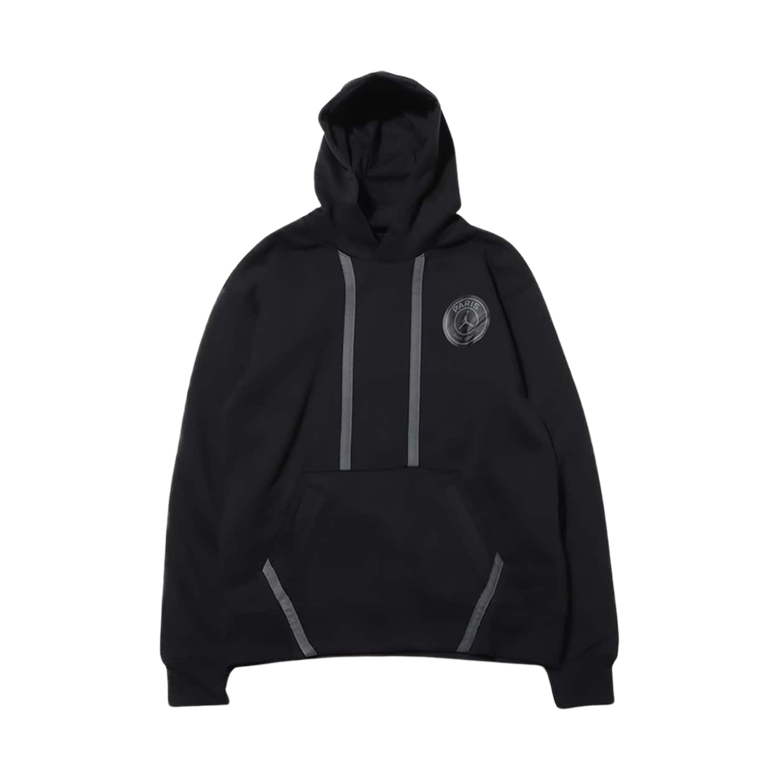 조던 x 파리 생제르맹 플리스 풀오버 후드 블랙 - 아시아(Jordan x Paris Saint-Germain Fleece Pullover Hoodie Black - Asia)