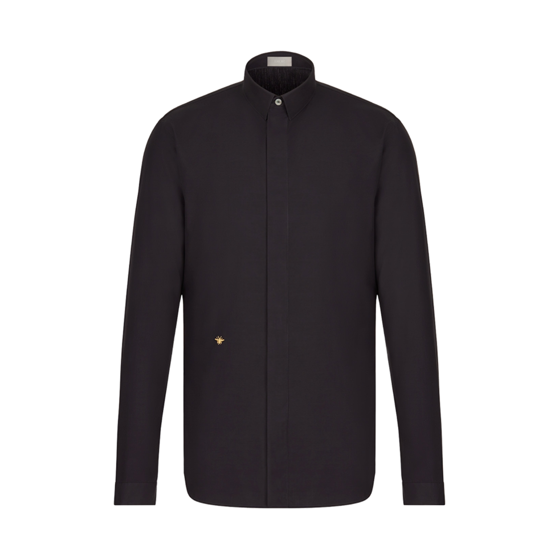 733C554B2088-C971 Dior Bee Shirt Black Poplin