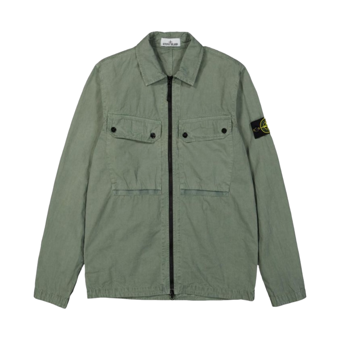 Stone Island Overshirt Sage Green Stone Island Mil-Spec Sage