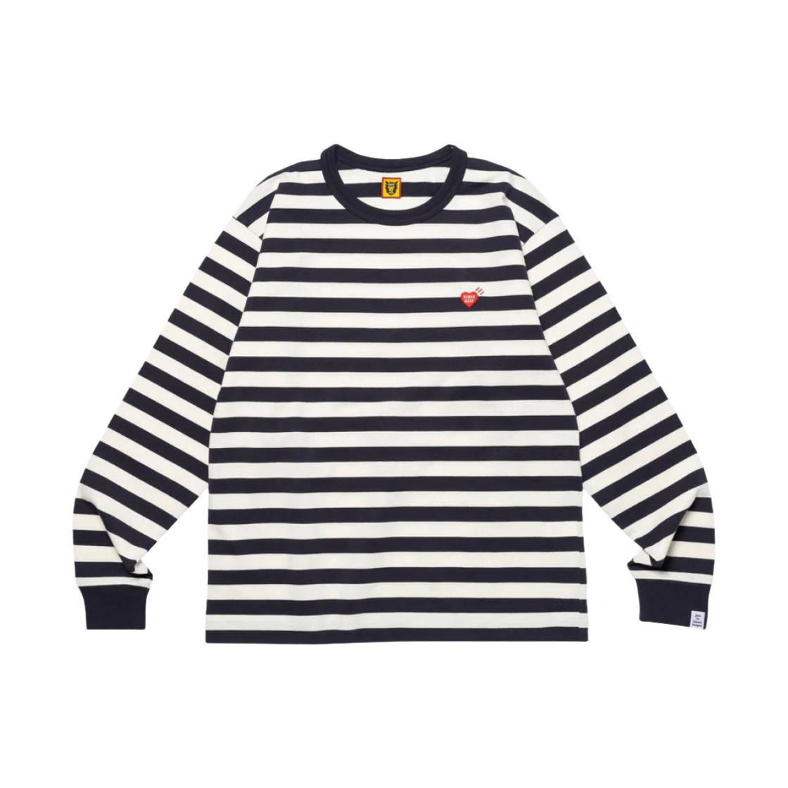 휴먼 메이드 스트라이프 롱슬리브 티셔츠 네이비