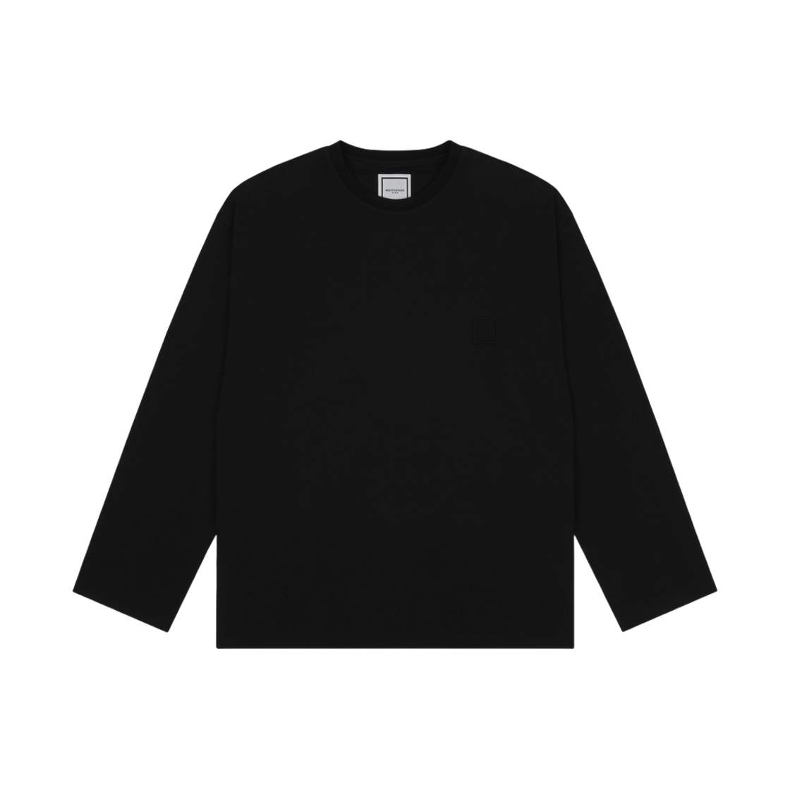 우영미 깃털 롱슬리브 티셔츠 블랙 - 23SS(Wooyoungmi Feather Long Sleeve T-Shirt Black - 23SS) - 2