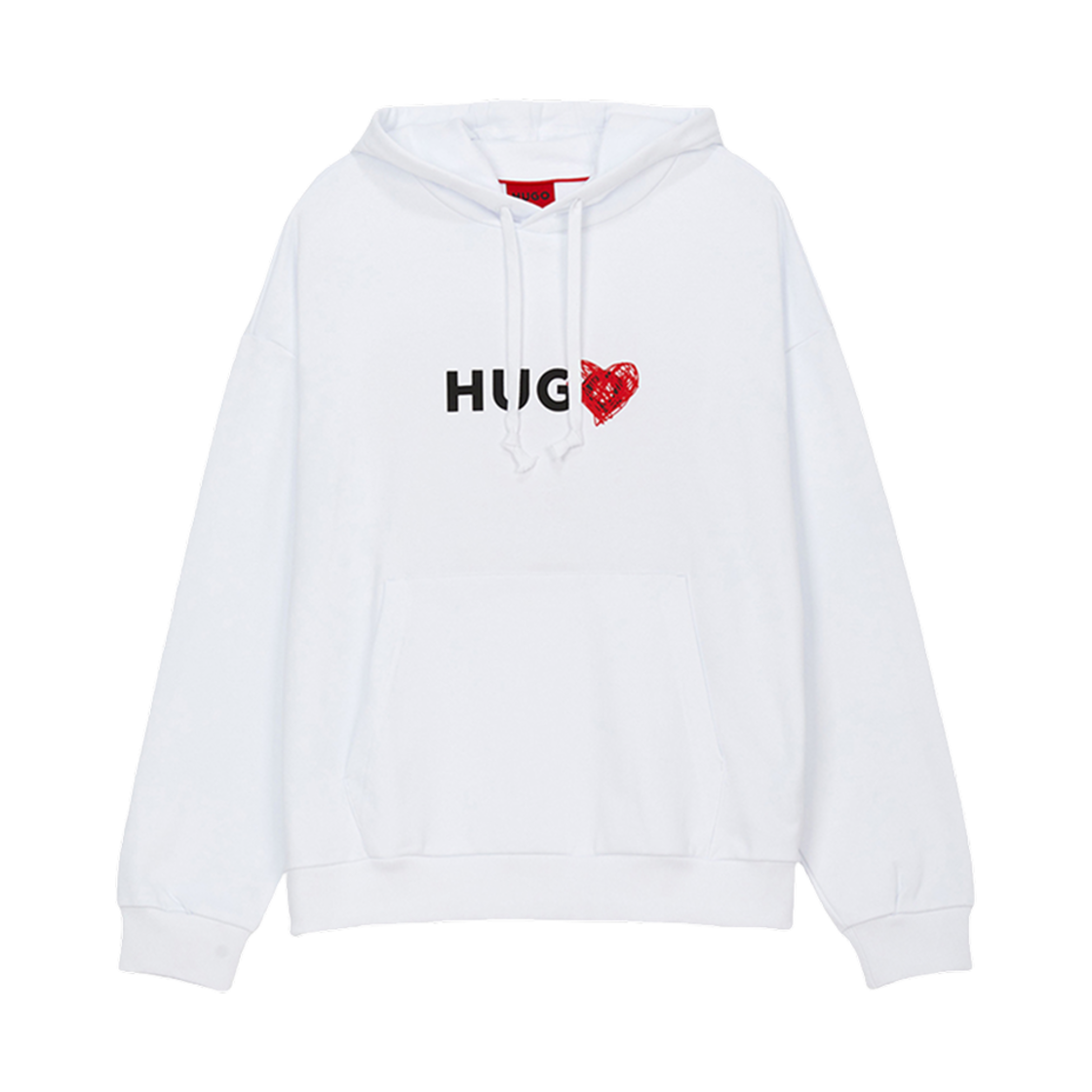 휴고 보스 후드 스웨트셔츠 화이트(Hugo Boss Hooded Sweatshirt White) - 1