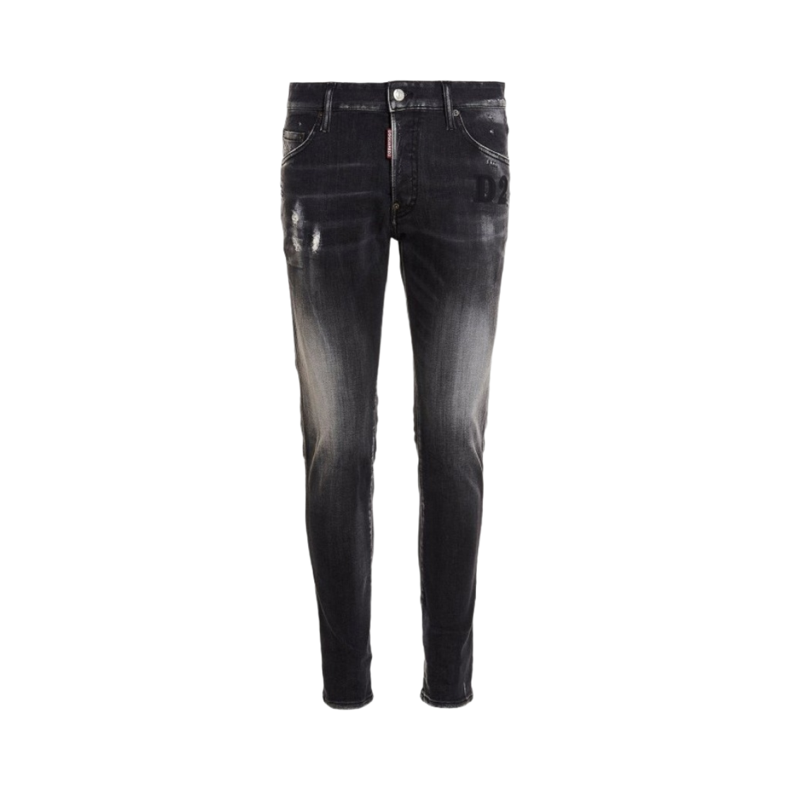 S74LB1180S30503900 Dsquared2 Clean Wash Skater Jeans Black