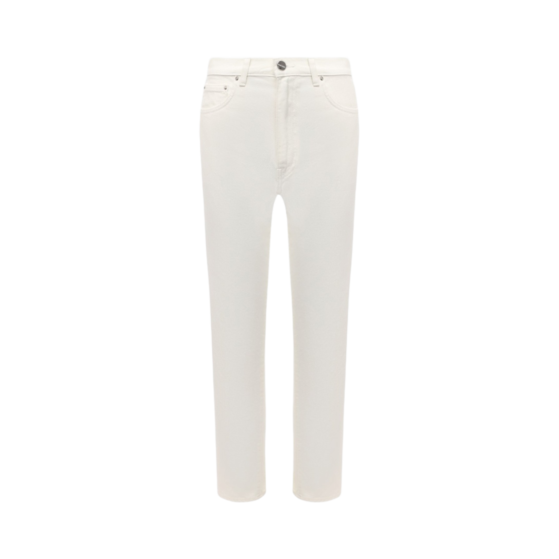(W) 토템 트위스트 심 데님 오프 화이트((W) Toteme Twisted Seam Denim Off White) - 1