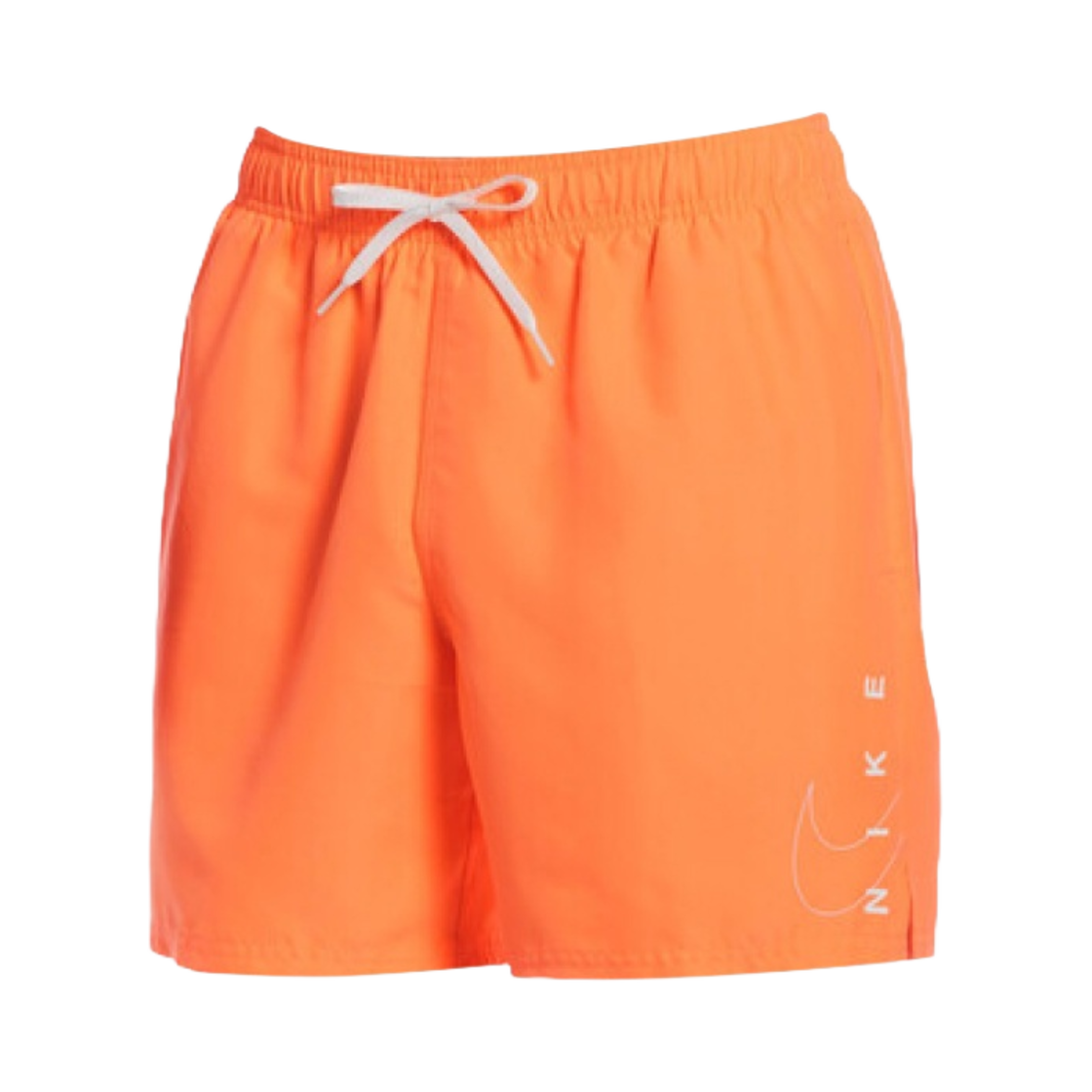 나이키 스우시 로고 브레이크 발리 5인치 스윔 쇼츠 오렌지(Nike Swoosh Logo Break Volley 5 Inch Swim Shorts Orange) - 1