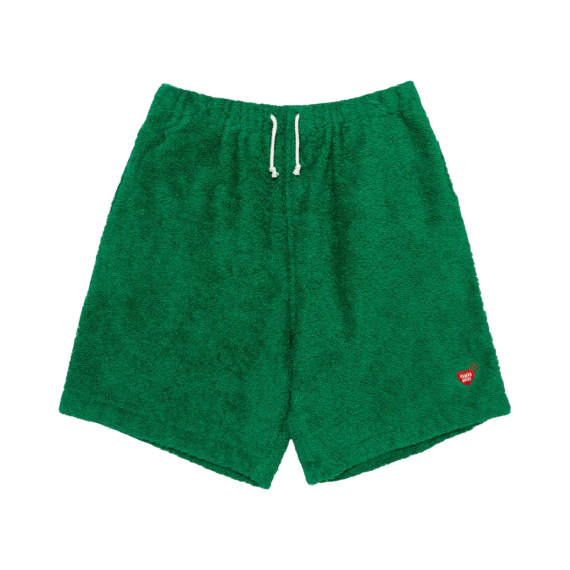 HM27PT023 Human Made Pile Shorts Green