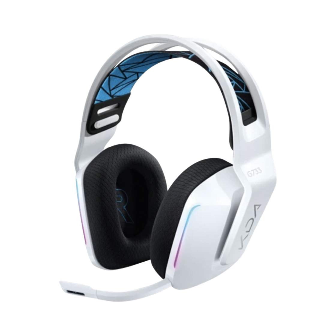 로지텍 G733 라이트스피드 무선 RGB 게이밍 헤드셋 K/DA (국내 정식 발매 제품)(Logitech G733 Lightspeed Wireless RGB Gaming Headset K/DA (Korean Ver.))
