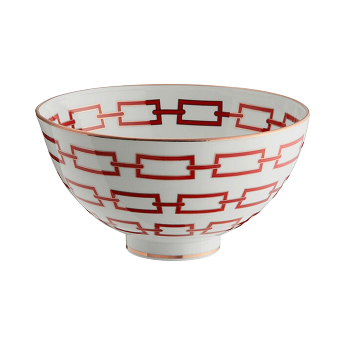 VAUT302483 GINORI1735 Catene Gio Ponti Bowl Scarlatto