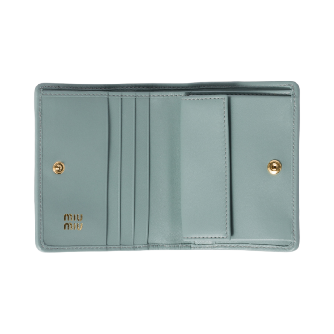 미우 미우 마테라쎄 나파 레더 월렛 메리골드(Miu Miu Matelasse Nappa Leather Wallet Marigold) - 2