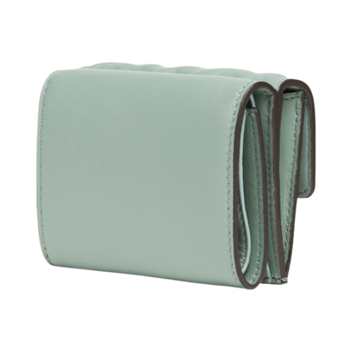 8M0395AAJDF03HW Fendi Baguette Micro Tri-Fold Wallet Mint Green - #2