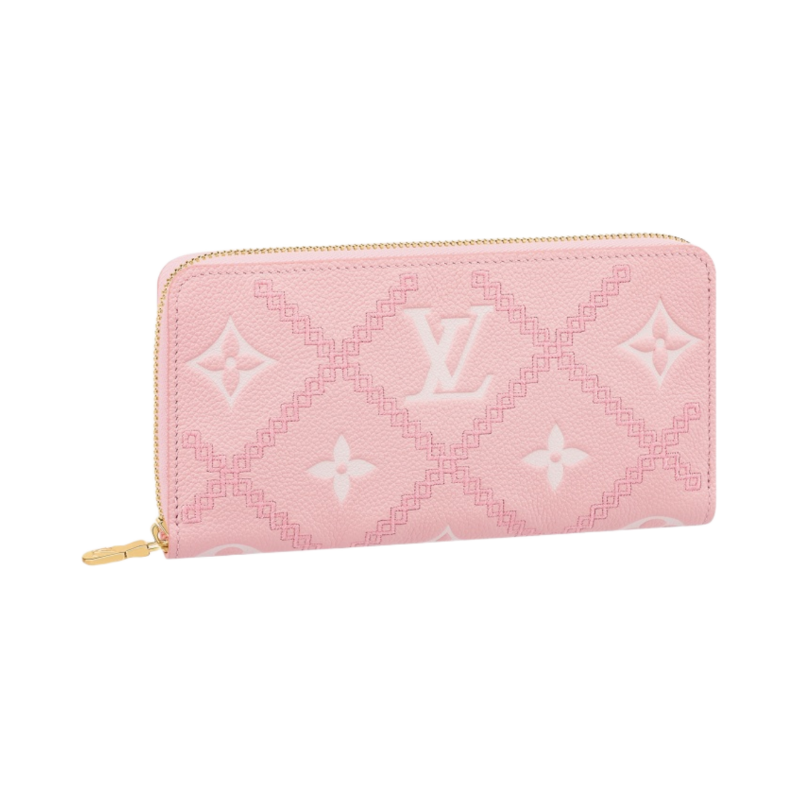 M81138 Louis Vuitton Zippy Wallet Monogram Empreinte Pink