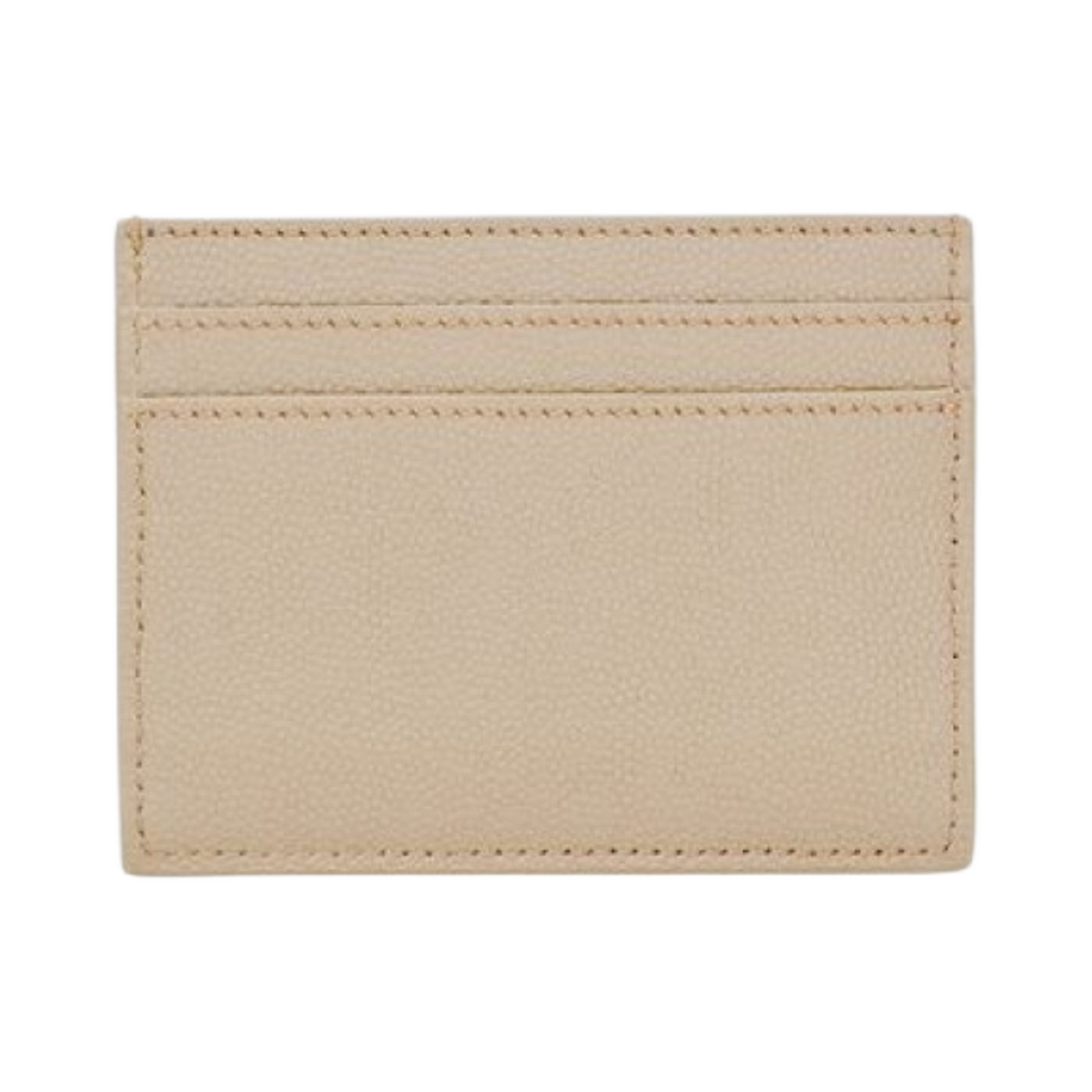 생로랑 그랑 드 뿌드르 엠보스드 레더 파리 카드 케이스 씨 솔트(Saint Laurent Paris Credit Card Case in Grain De Poudre Embossed Leather Sea Salt) - 2