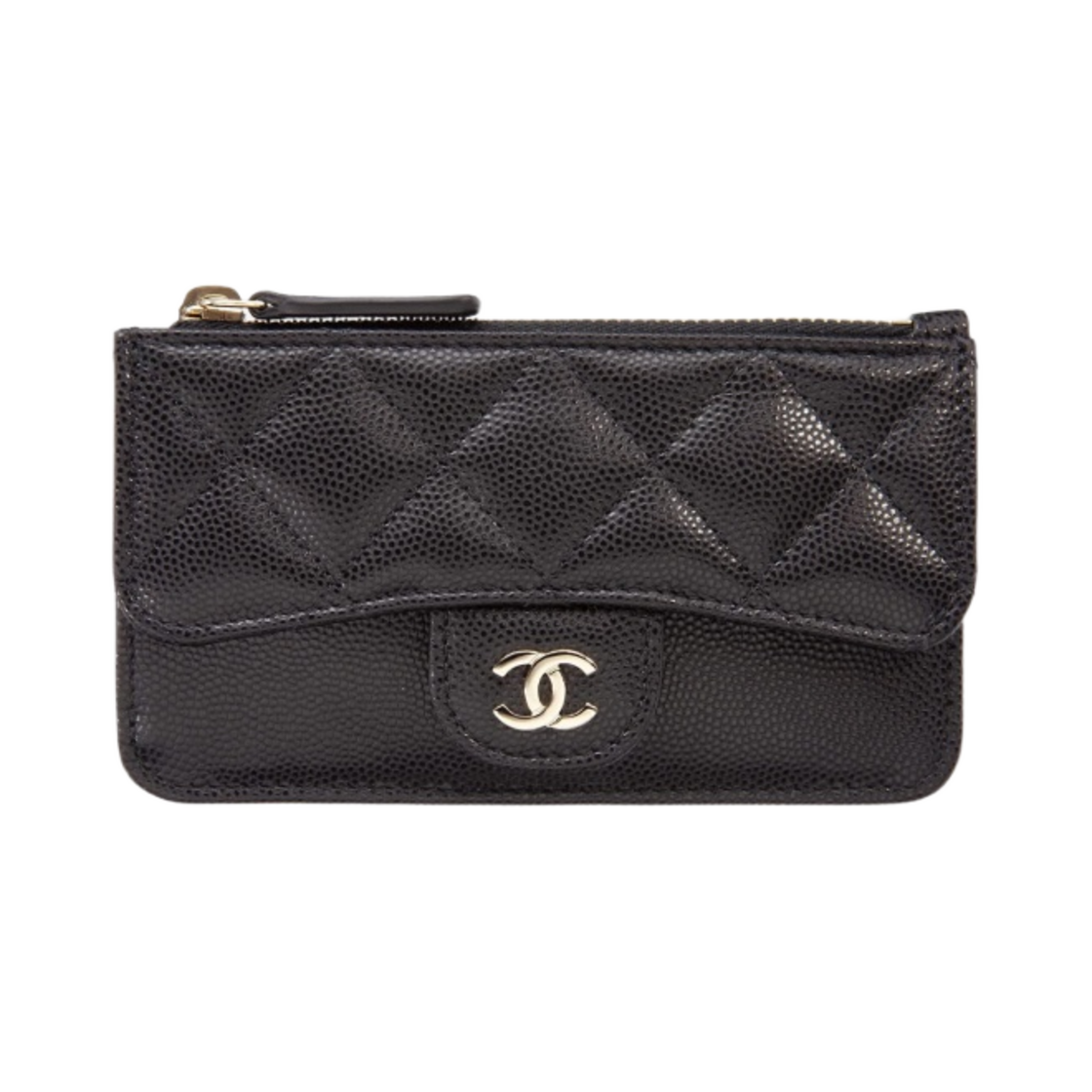 希少品◆入手困難【CHANEL】classic カードホルダー Gold Black 希少品◇入手困難【CHANEL】classic カードホルダー Gold Black