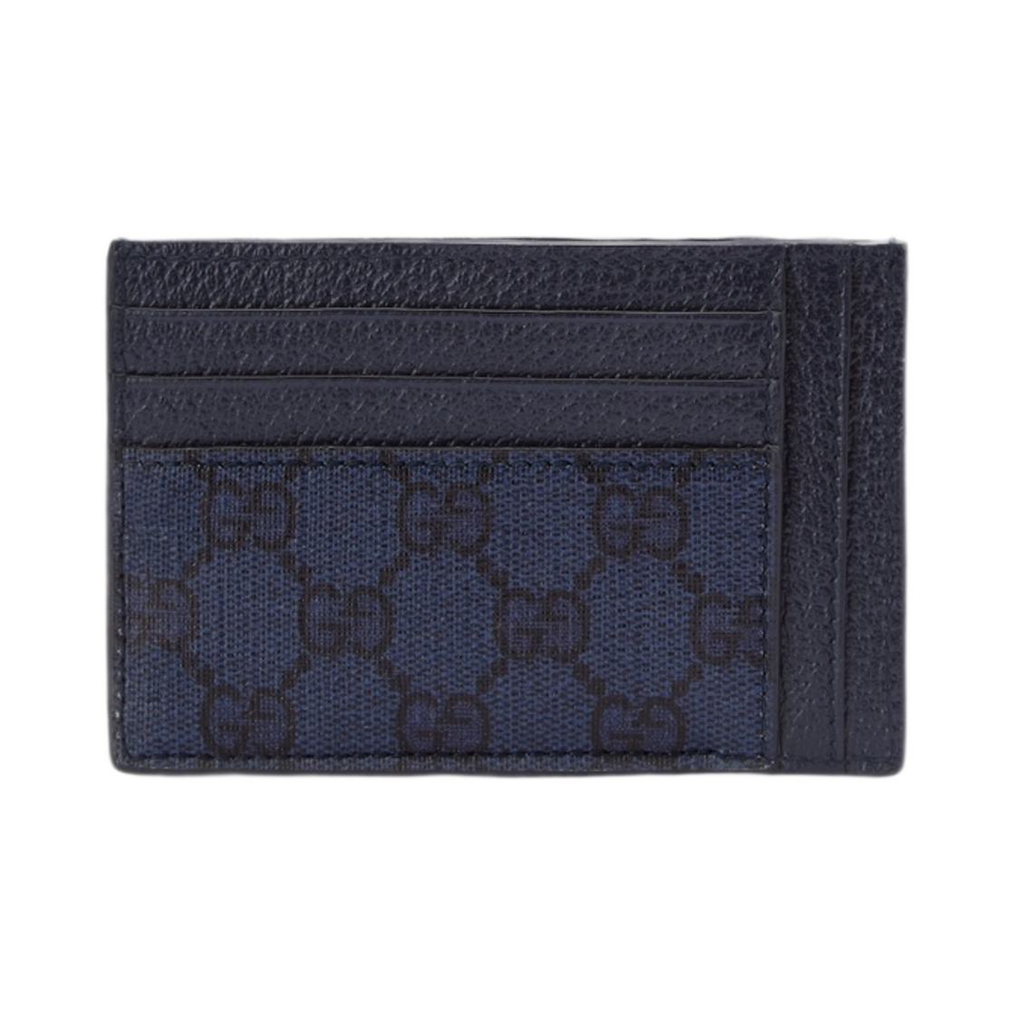 구찌 오피디아 GG 카드 케이스 블루 다크 블루 슈프림(Gucci Ophidia GG Card Case Blue Dark Blue Supreme) - 3