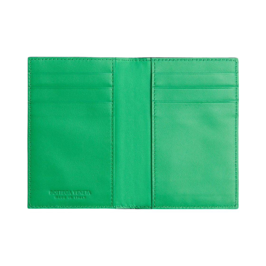 보테가 베네타 플랩 카드 케이스 블랙 그래스(Bottega Veneta Flap Card Case Black Grass) - 2