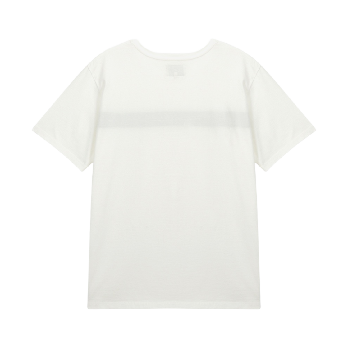 (W) 마뗑킴 커티드 로고 레이어드 탑 화이트((W) Matin Kim Cutted Logo Layered Top White) - 2