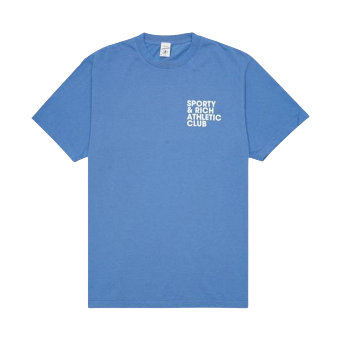 스포티 앤 리치 엑설사이즈 오픈 티셔츠 콘플라워 블루(Sporty & Rich Exercise Often T-Shirt Cornflower Blue) - 1