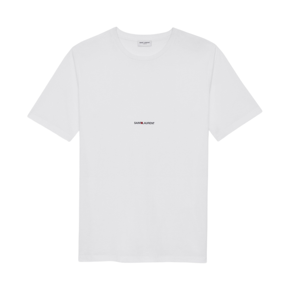 생로랑 리브 고쉬 티셔츠 화이트(Saint Laurent Rive Gauche T-Shirt White)