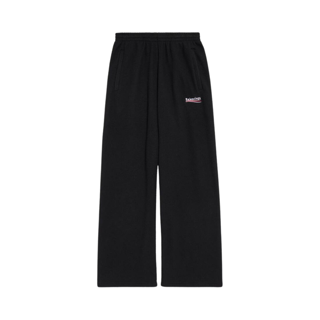 발렌시아가 폴리티컬 캠페인 배기 스웨트팬츠 블랙(Balenciaga Political Campaign Baggy Sweatpants Black) - 1