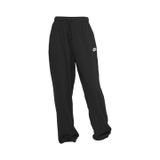(W) Nike NSW Club Fleece Mid Rise Oversized Sweatpants Black - US/EU