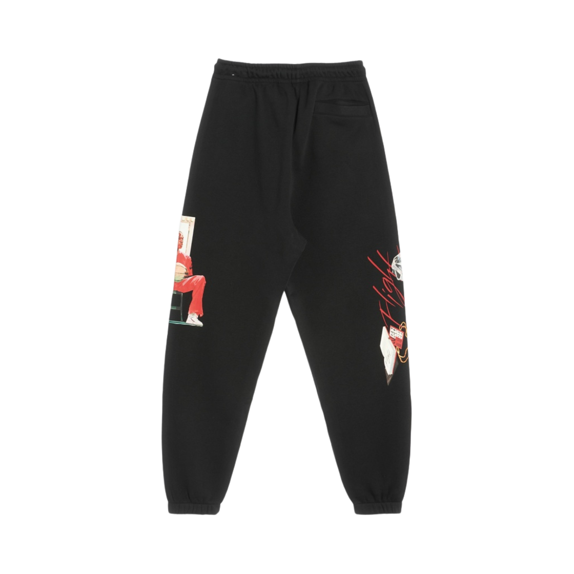 조던 플라이트 아티스트 시리즈 바이 제이콥 로체스터 플리스 팬츠 블랙 - US/EU(Jordan Flight Artist Series By Jacob Rochester Fleece Pants Black - US/EU) - 2