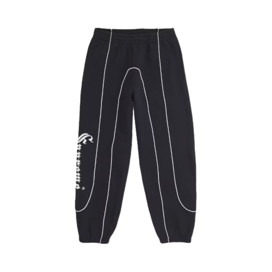슈프림 커브 파이핑 스웨트팬츠 블랙 - 25SS