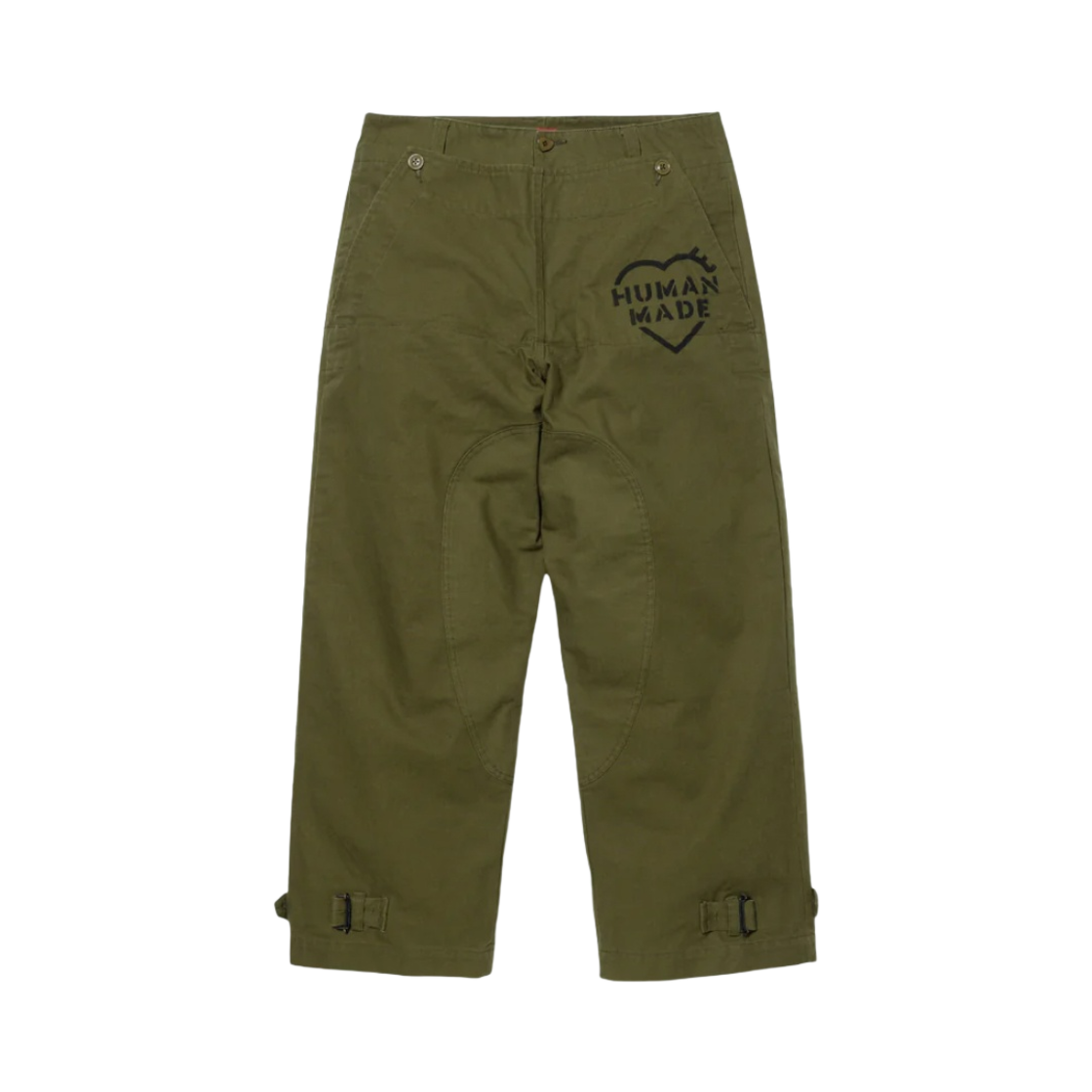 휴먼 메이드 밀리터리 모터사이클 팬츠 올리브 드랩(Human Made Military Motorcycle Pants Olive Drab) - 1