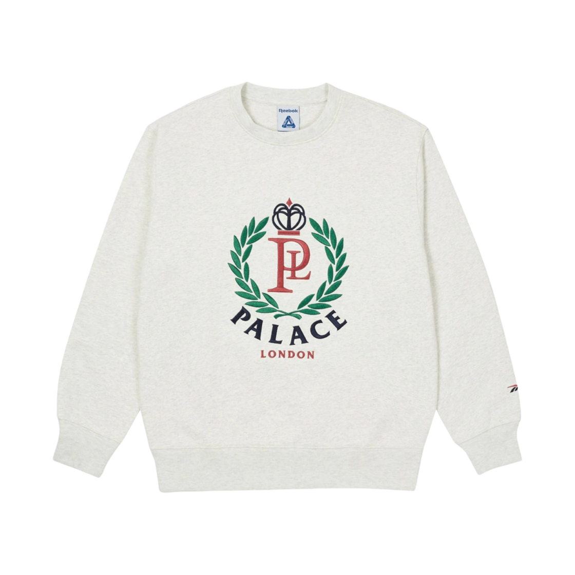 팔라스 x 리복 NPC 크루넥 스웨트셔츠 그레이 말 - 21SS