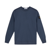 Stone Island 64450 Long Sleeve Crewneck Sweatshirt Marine Blue - 20SS