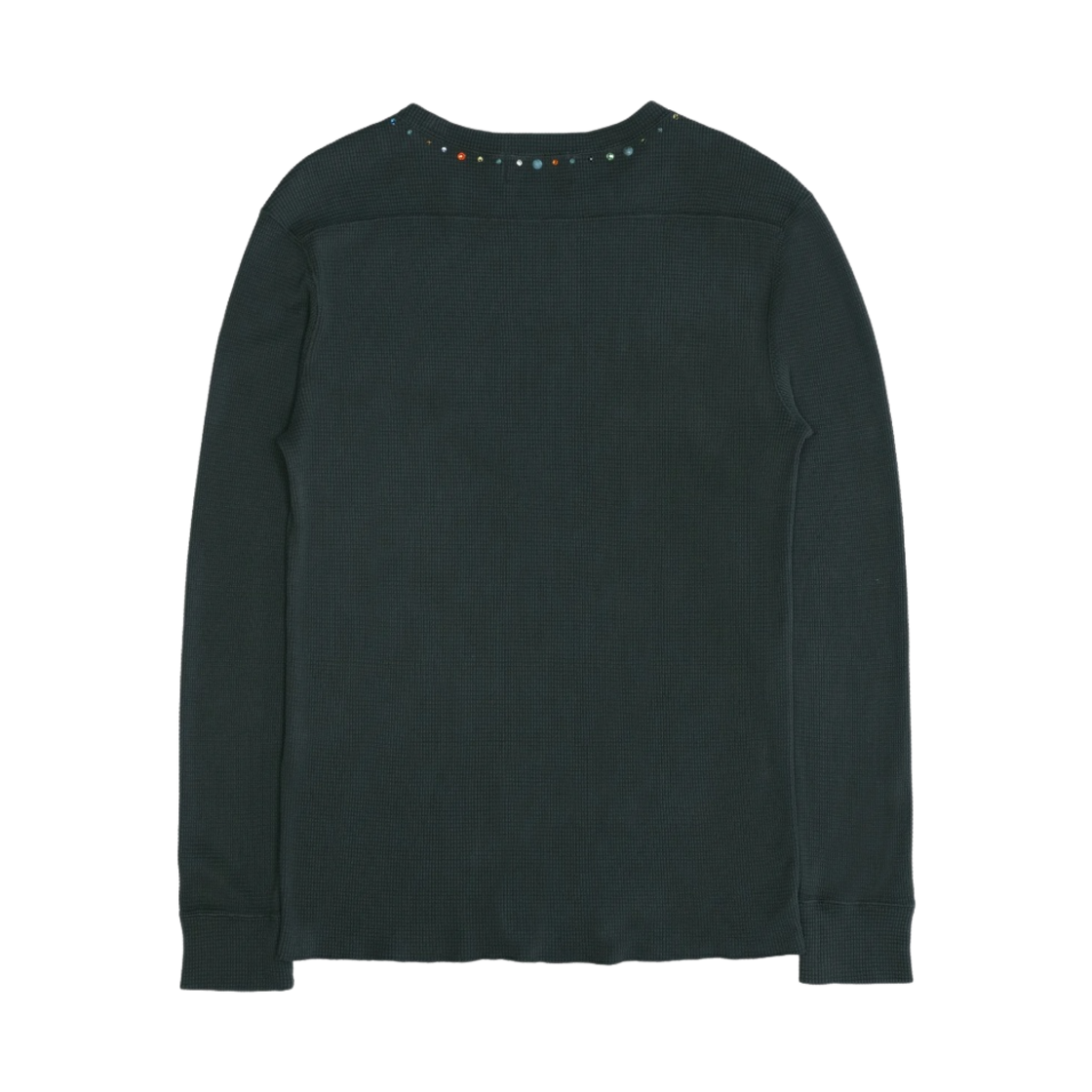 데님 티어스 라인스톤 스터드 풀오버 스웨트셔츠 빈티지 블랙(Denim Tears Rhinestone Studded Pullover Sweatshirt Vintage Black) - 2