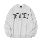 Volcom Costamesa Adress Overfit Crew Ice Grey
