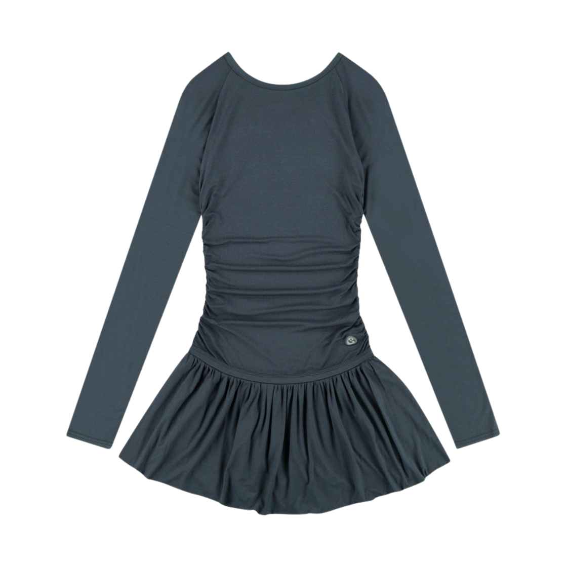 코이세이오 드레이핑 드레스 블루 그레이(Coyseio Draping Dress Blue Grey)