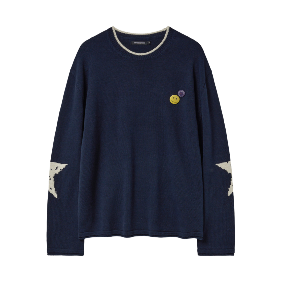 해칭룸 스타 니트 다크 네이비(Hatchingroom Stars Knit Dark Navy) - 1