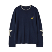 Hatchingroom Stars Knit Dark Navy