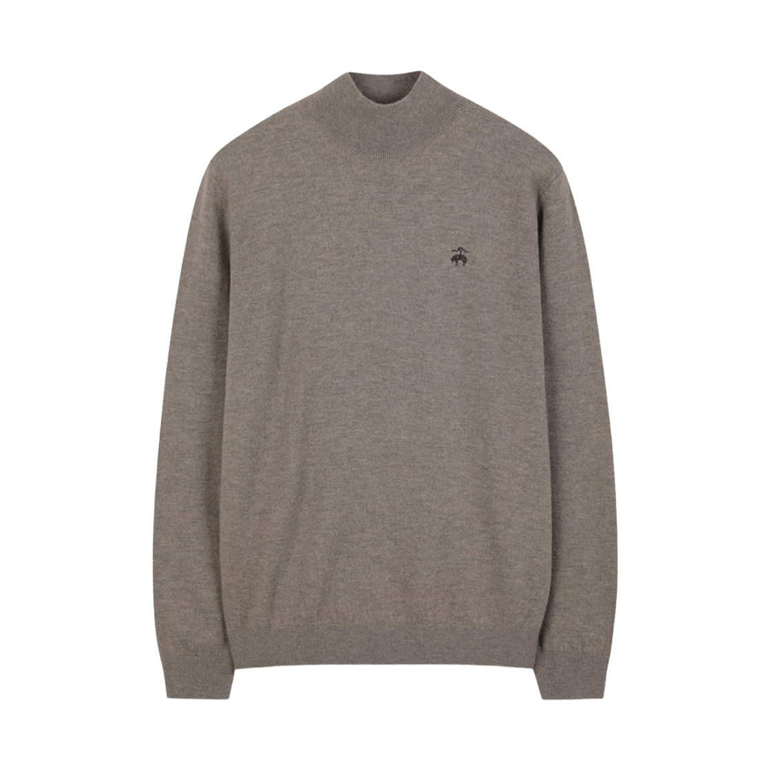 브룩스 브라더스 울 하프넥 스웨터 베이지(Brooks Brothers Wool Half-Neck Sweater Beige)