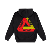Palace Shanghai Exclusive Tri-Ferg Hoodie Black