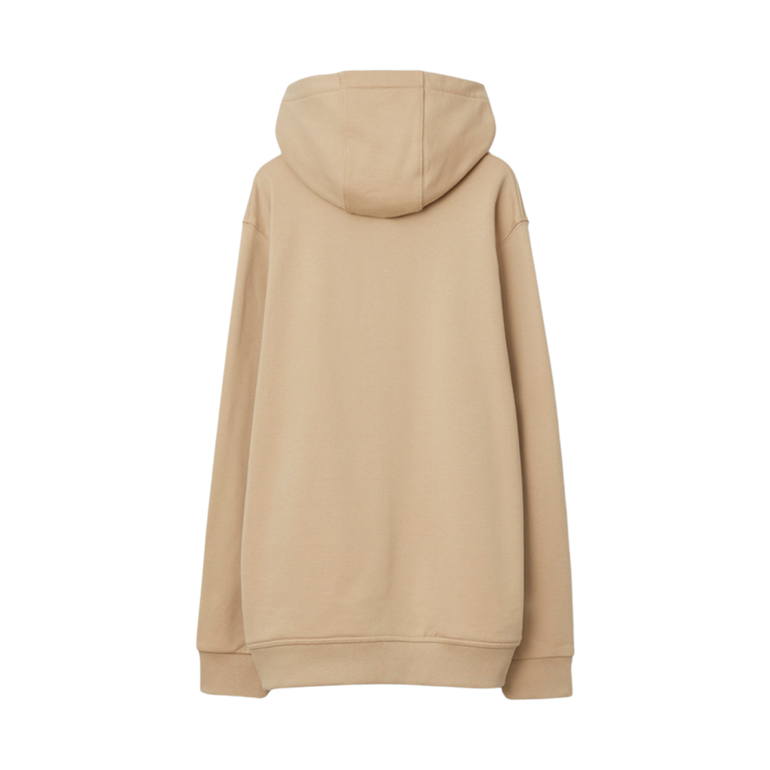 버버리 EKD 코튼 후드 소프트 펀(Burberry EKD Cotton Hoodie Soft Fawn) - 2